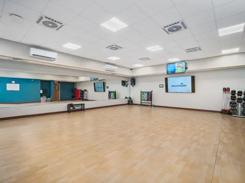 AdventHealth Wellness Center workout room