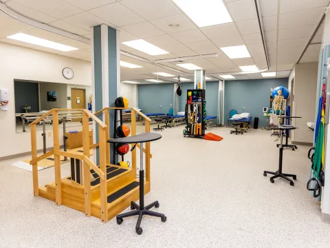 The wellness gym at the AdventHealth Ocala Wellness Center