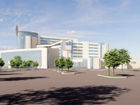 AdventHealth Daytona Exterior Rendering