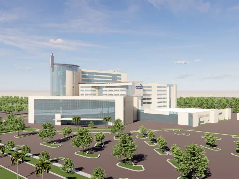 AdventHealth Daytona Exterior Rendering