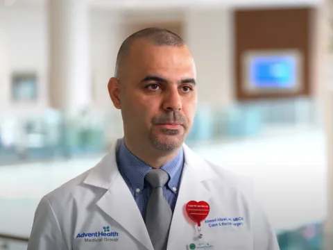 Ahmed Allawi, MD, a Board-Certified Colorectal Surgeon at AdventHealth explains the treatments for Rectal Cancer.