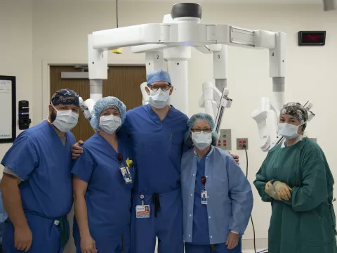 Redmond_First Robotic Surgery