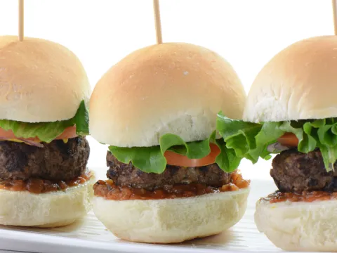 Blended Burger Sliders