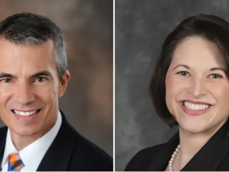 AdventHealth’s Central Florida Division announces hospital CEO leadership changes. Doug Harcombe and Amanda Maggard 