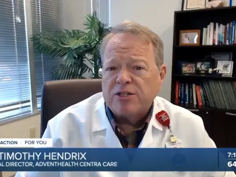 Dr. Timothy Hendrix on ABC Action News