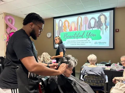 eBeauty Event AdventHealth Waterman wig boutique