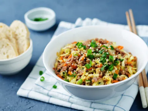 Easy Eggroll in a Bowl