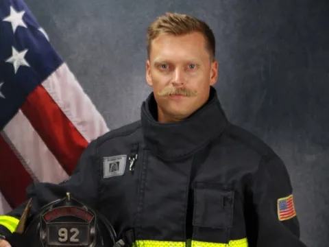 Ethan Wilson- AdventHealth New Smyrna Beach renames medical scholarship to honor fallen firefighter Ethan Wilson 