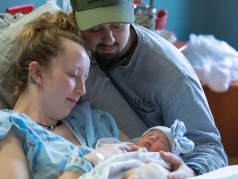 Lauren Norris and Gage Puttick welcome baby Brynlee Kay Puttick