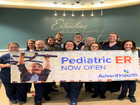 opening of the eight-bed pediatric ER at AdventHealth Waterman marks the completion of Phase II of a 111,000-square-foot, $85 million expansion.