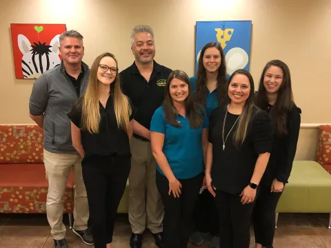 The team of pediatric specialists at Sports Med and Rehab