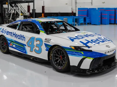 AdventHealth NASCAR partnership racecar