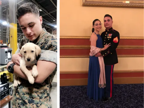 Camargo credits his military experience for his strong sense of mission and purpose.