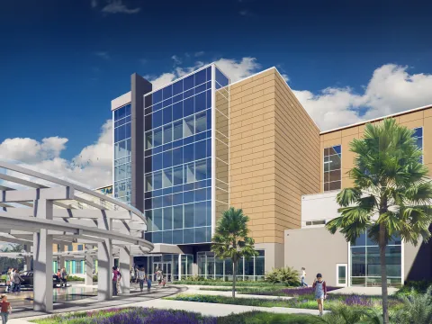 AdventHealth Minneola exterior rendering