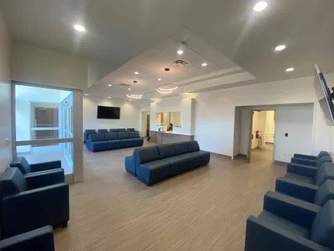 Main lobby of new PCP+ in Harker Heights 