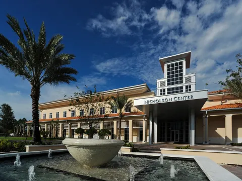 Front of the Nicholson Center Building in Celebration 