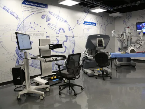 Nicholson Center Simulation Lab.