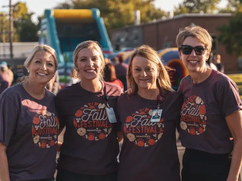 ottawa team members at the fall festival