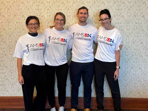 PCSM Fellows at AMSSM Fellows Conference July 2024