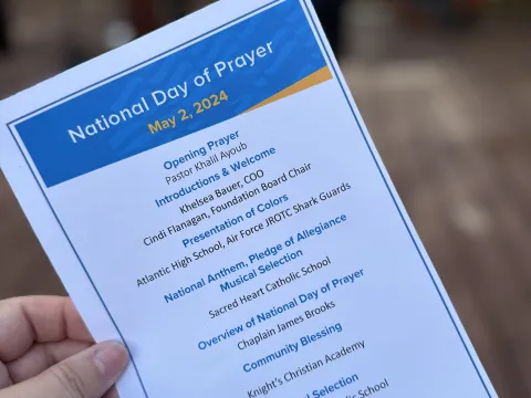 day of prayer program