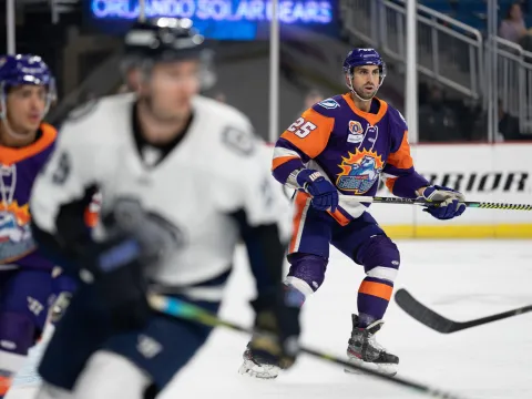 Solar Bear team members during a game.