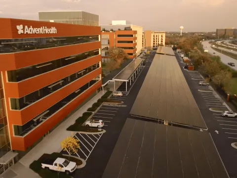 AdventHealth’s corporate campus solar energy project