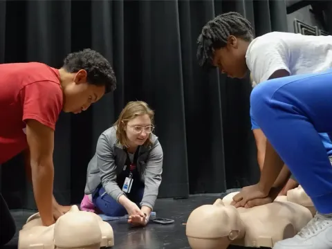 Seminole County students learn hands-only CPR