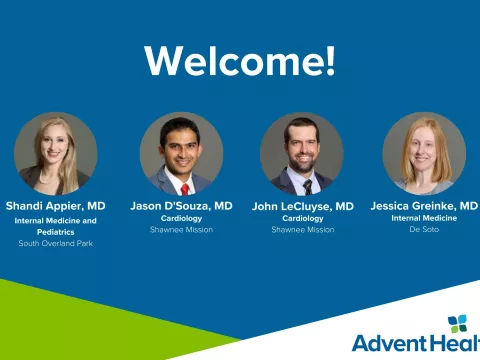 Welcome New Physicians AHMG KC