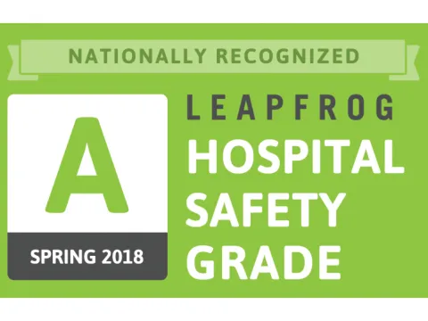 Leapfrog Hospital Safety Grade A Spring 2018