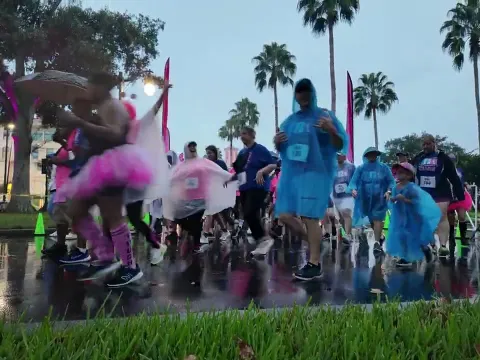 2024 AdventHealth Pink on Parade 5K - Celebration - Start Video