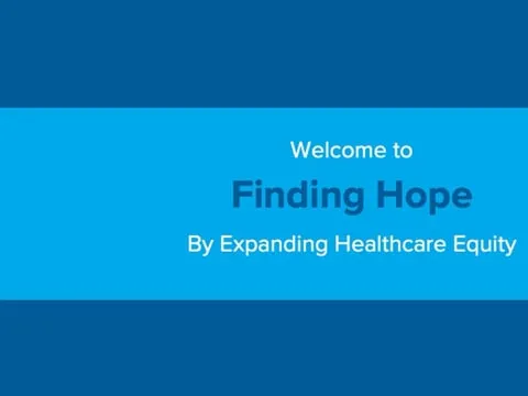 Finding Hope 20 Jan 2022