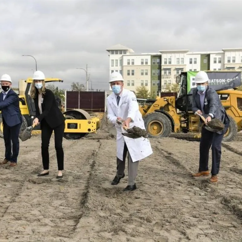 The tower, located off I-4 on the Health Village campus in Orlando, will be home to the Rothman Orthopaedic Institute, neurology and neurosurgery services, an ambulatory surgery center and more.