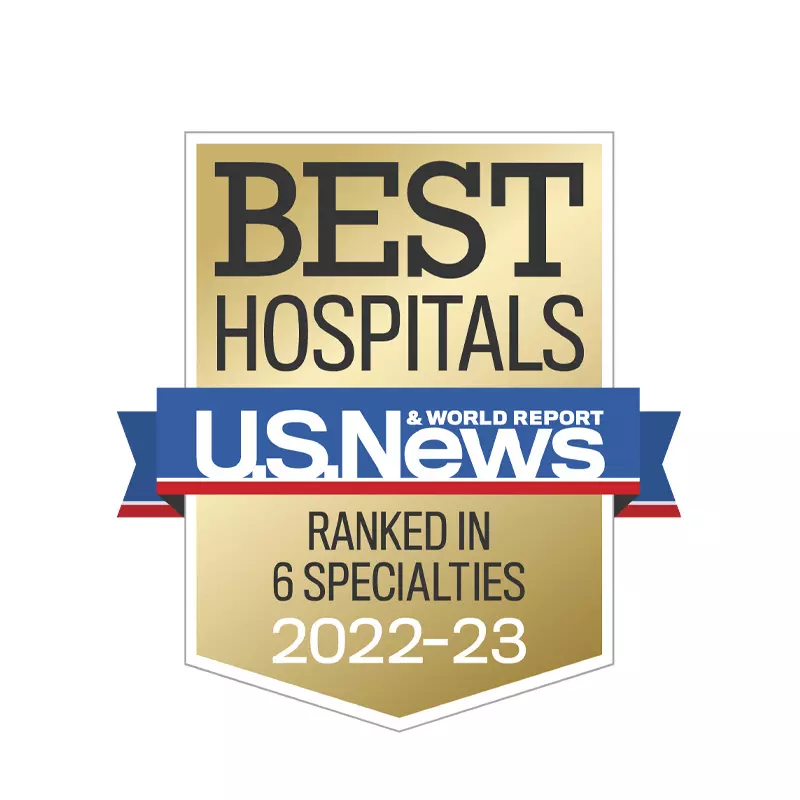 AdventHealth Orlando is recognized as the #1 hospital in Central Florida by U.S. News and World Report.