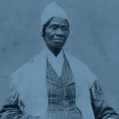 Sojourner Truth posing for a portrait