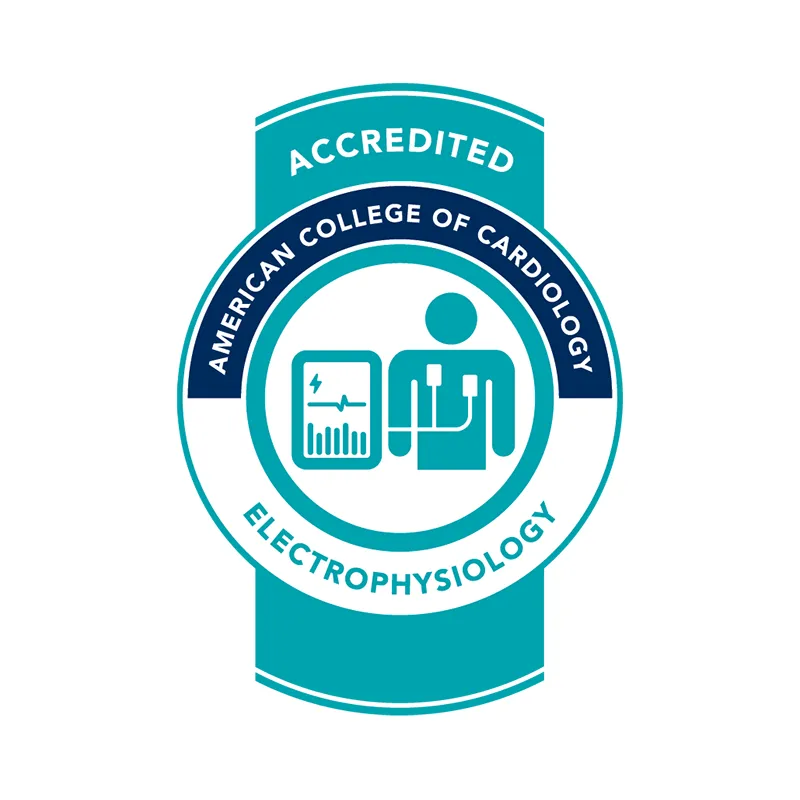 AdventHealth is an accredited organization for Electrophysiology by The American College of Cardiology