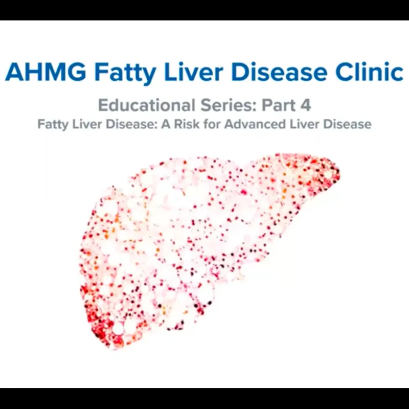 Part 4: Fatty Liver Disease - A Risk for Advanced Liver Disease Still Frame describing portion control while eating.