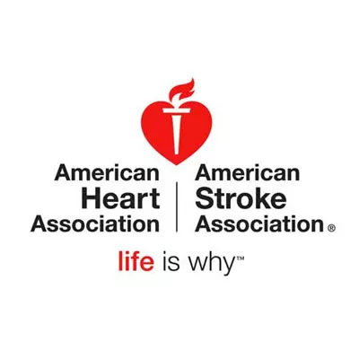 Logo for American Heart Association + American Stoke Association