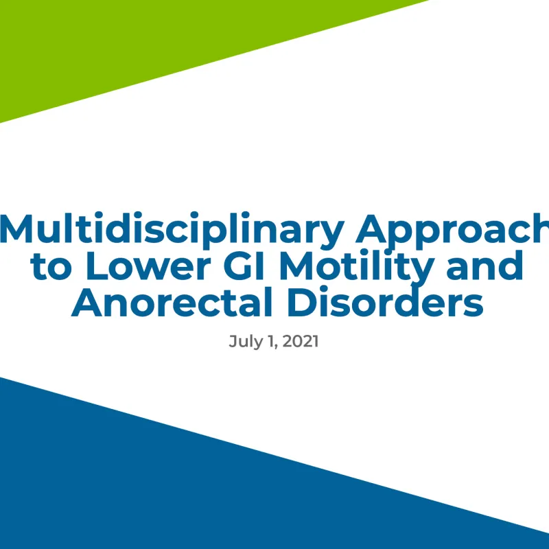 Lower GI motility thumbnail