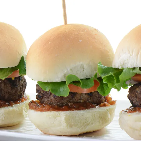 Blended Burger Sliders