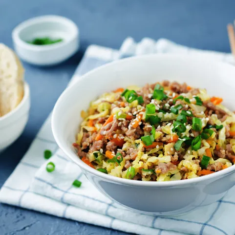 Easy Eggroll in a Bowl