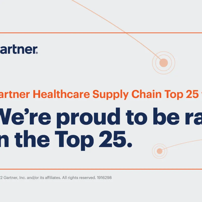 The work being done by AdventHealth's supply chain teams garnered the No. 6 spot in the Gartner Healthcare Supply Chain Top 25 for 2022.