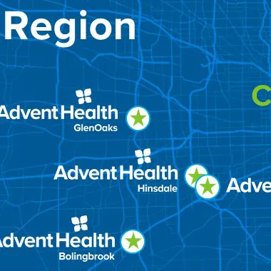 The national health care system will rebrand the hospitals AdventHealth Bolingbrook, AdventHealth GlenOaks, AdventHealth Hinsdale and AdventHealth La Grange. 