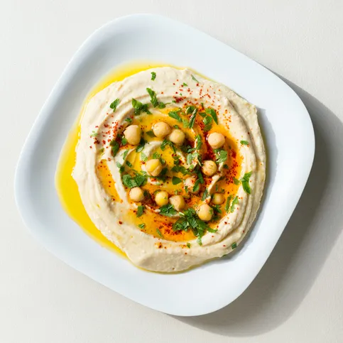 Layered Mediterranean Hummus Dip