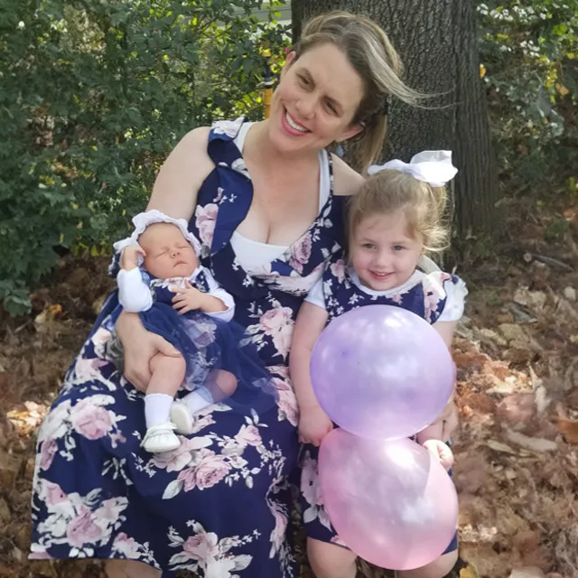 Liefke and her daughters