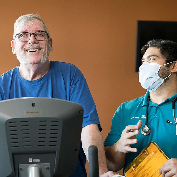 a patient at a clinical trial