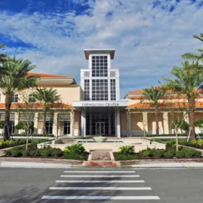 Exterior photo of the Nicholson Center