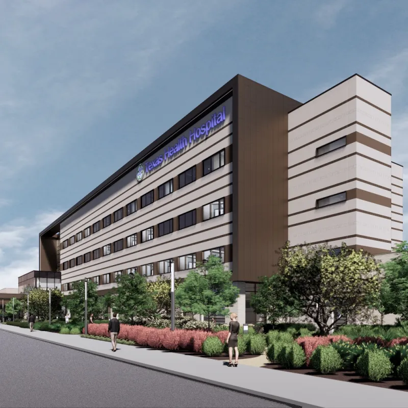 The joint venture of Texas Health and AdventHealth includes a new community hospital and medical office building. 