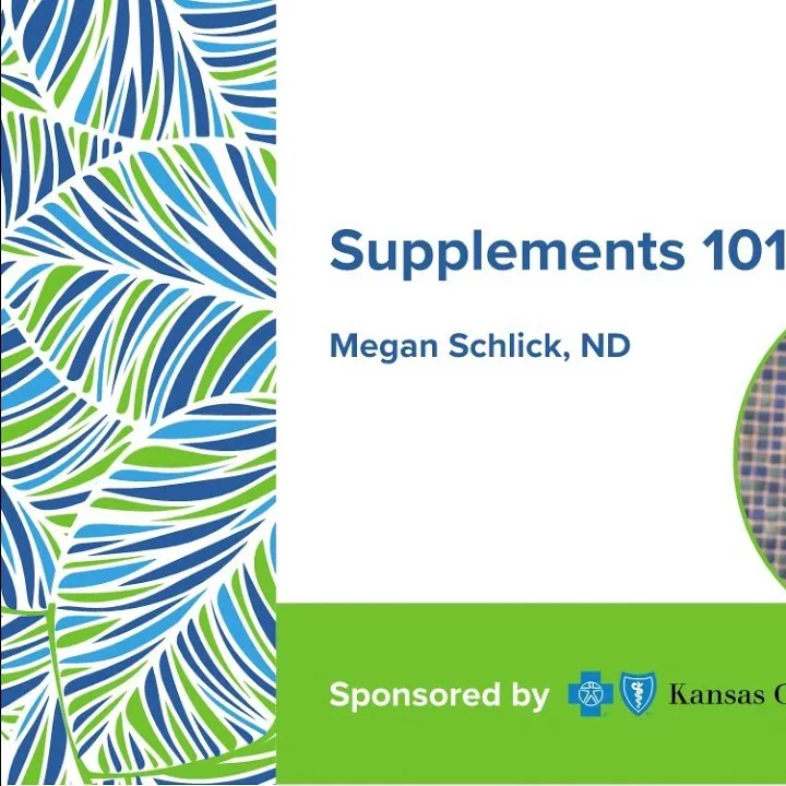 LIV 2020 Keynote - Supplements 101 with Megan Schlick, ND