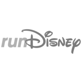 runDisney Logo in all grey.