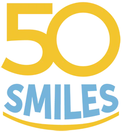 the 50 smiles logo